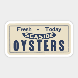 Fresh Today Seaside Oysters Sticker